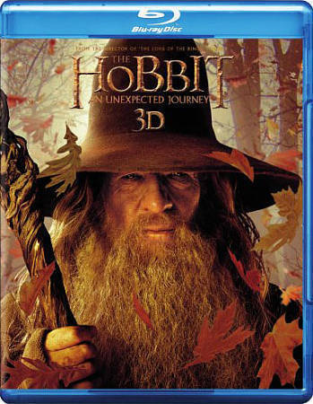 The Hobbit: An Unexpected Journey 3D (3D & 2D Blu-ray + DVD, 5-disc set)