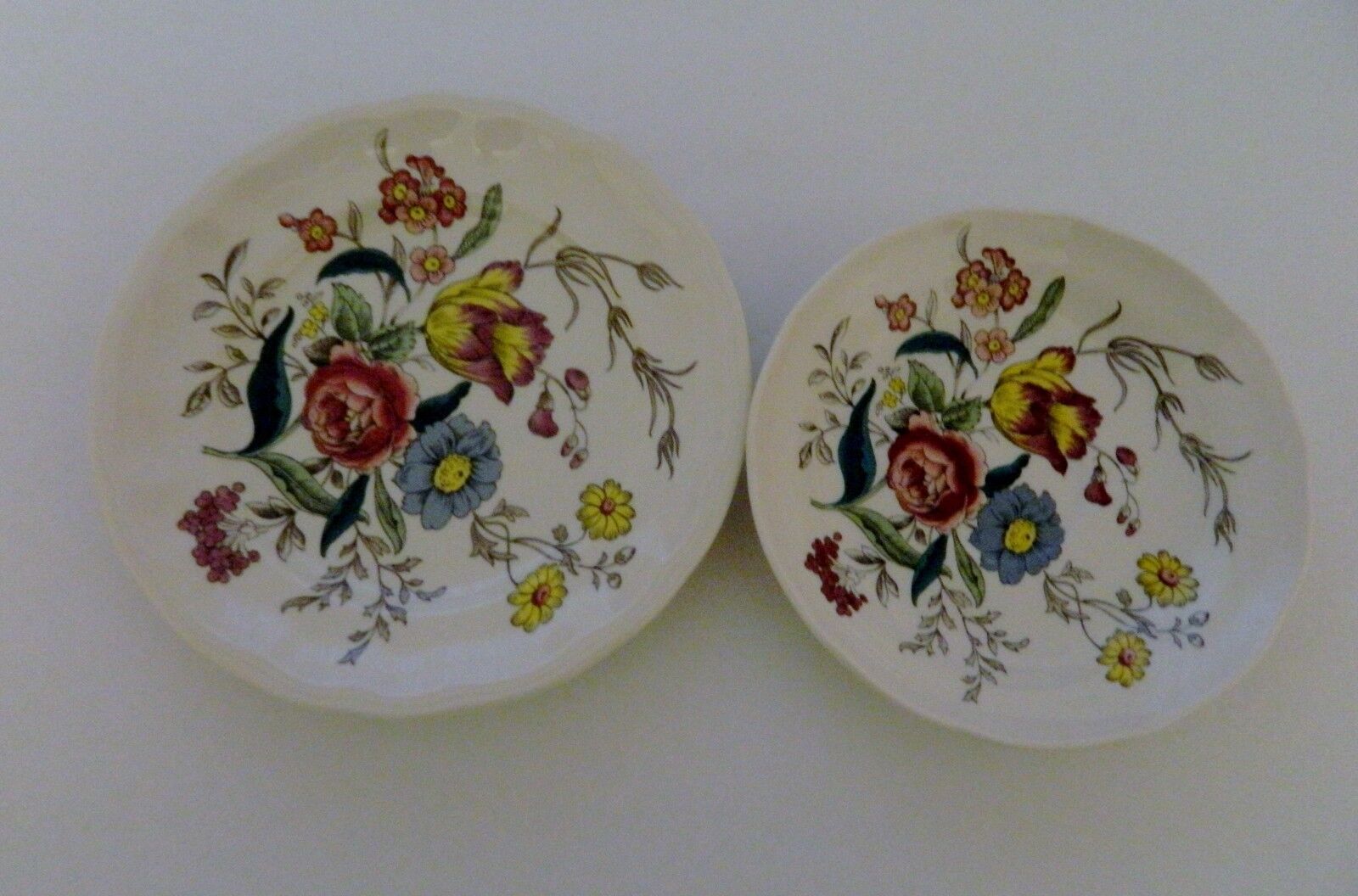 Spode China Made in England Gainesborough 1 Bread & Butter Plate 1 Saucer Floral