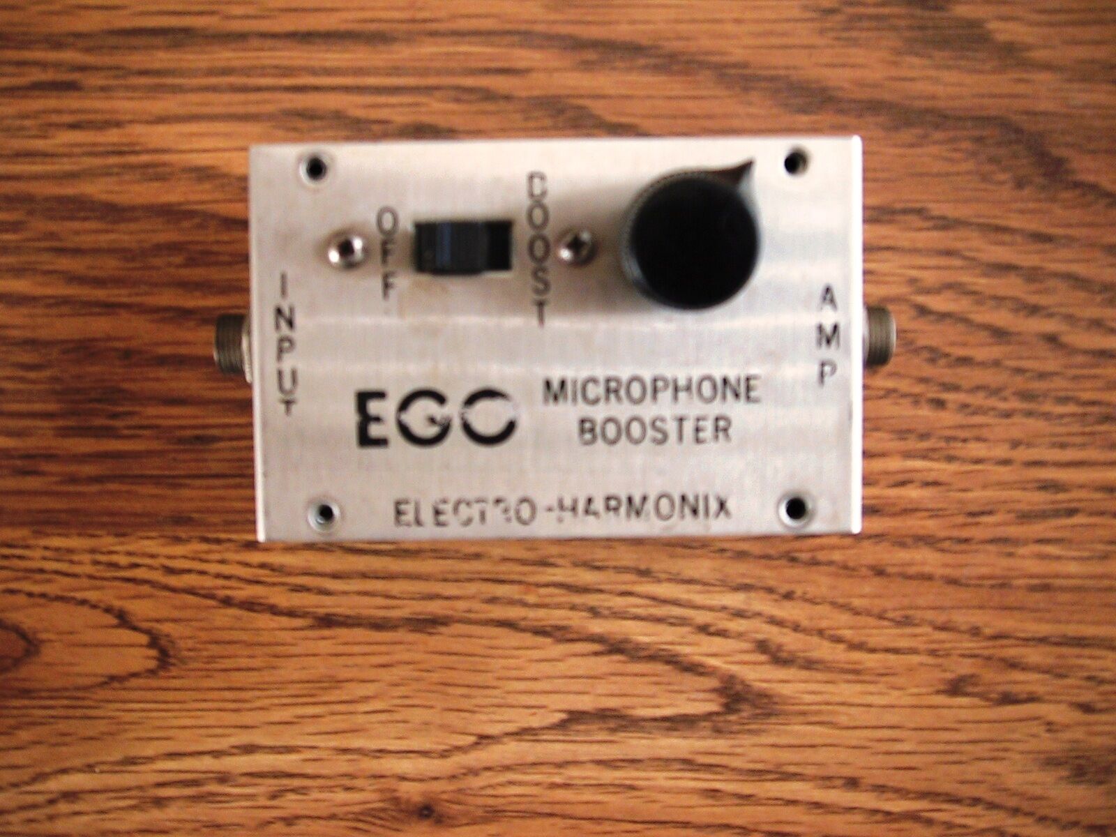 Vintage - Rare 60\'s ELECTRO-HARMONIX EGO MICROPHONE (or guitar) BOOSTER