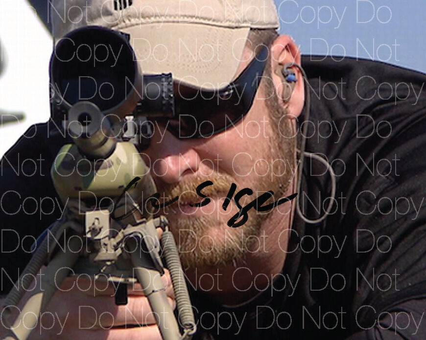 Chris Kyle signed American Sniper 8X10 photo picture poster autograph poster RP3