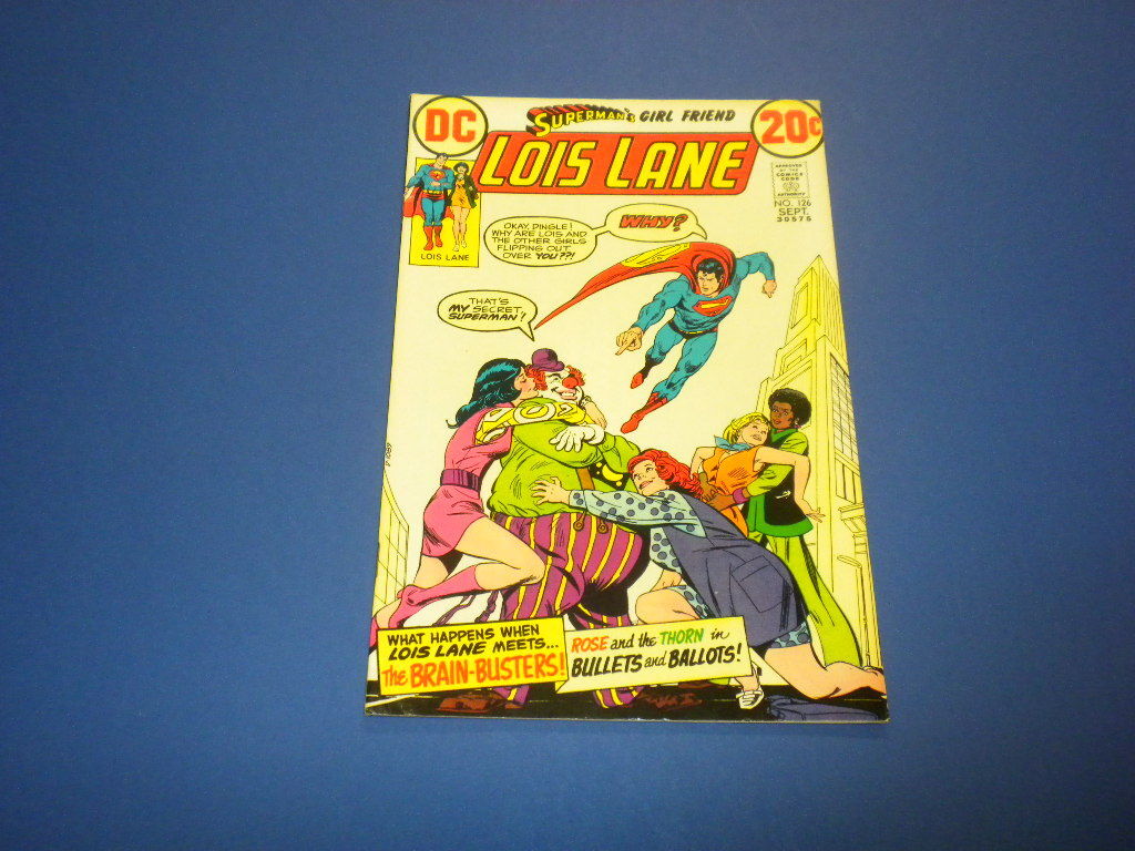 LOIS LANE - SUPERMAN\'S GIRL FRIEND #126 DC Comics 1972