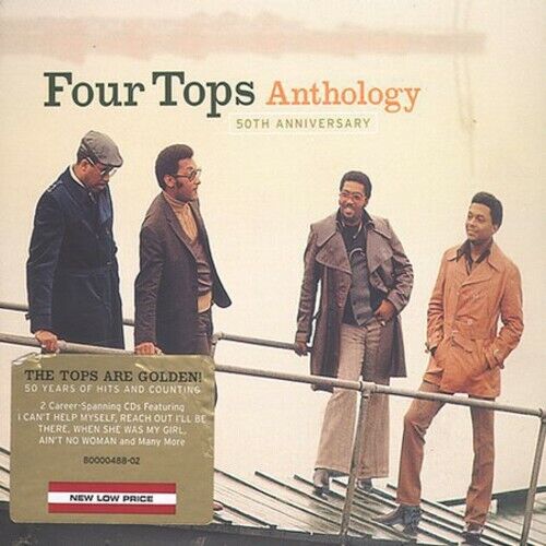 MUST HAVE..THE .FOUR TOPPS - ANTHOLOGY 50th ANNIVERSARY 2-CD/MINT - AWESOME