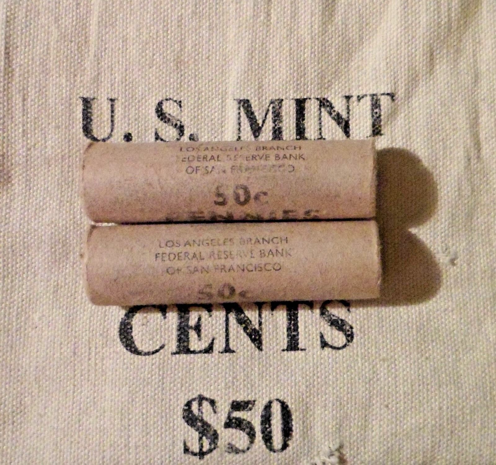 One Unsearched Indian Head Penny Roll of 50 Fifty Cents 1859 - 1909 P S Lot #b6