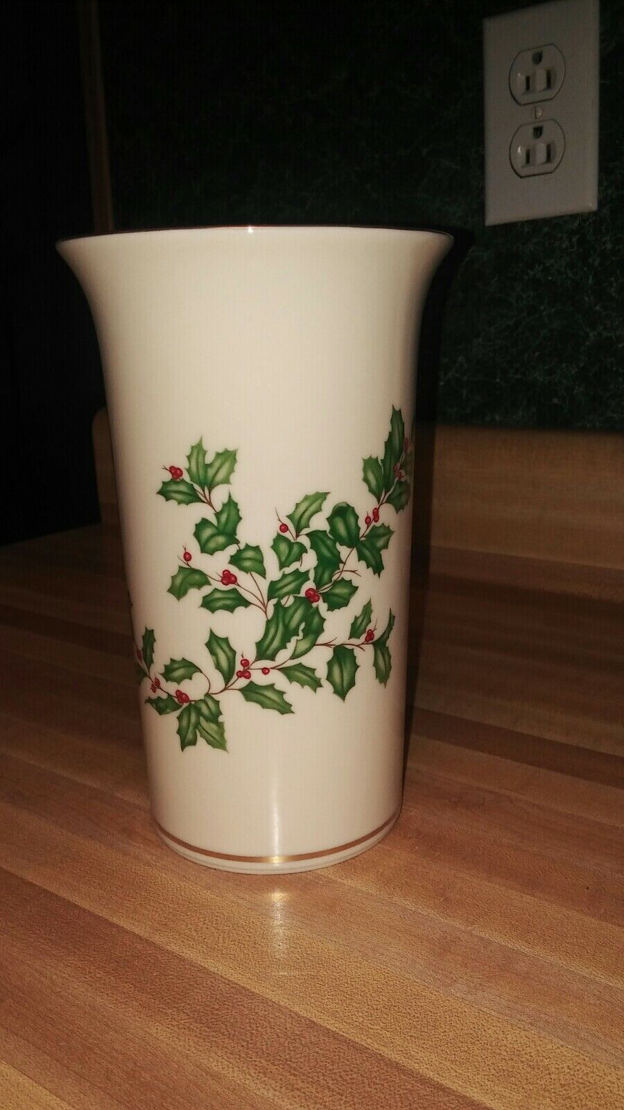 Lenox Holiday Dimension large Vase