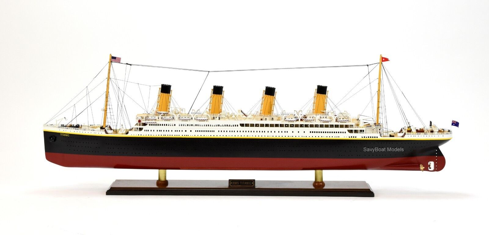 RMS Titanic White Star Line Cruise Ship Handmade Ship Model 40\