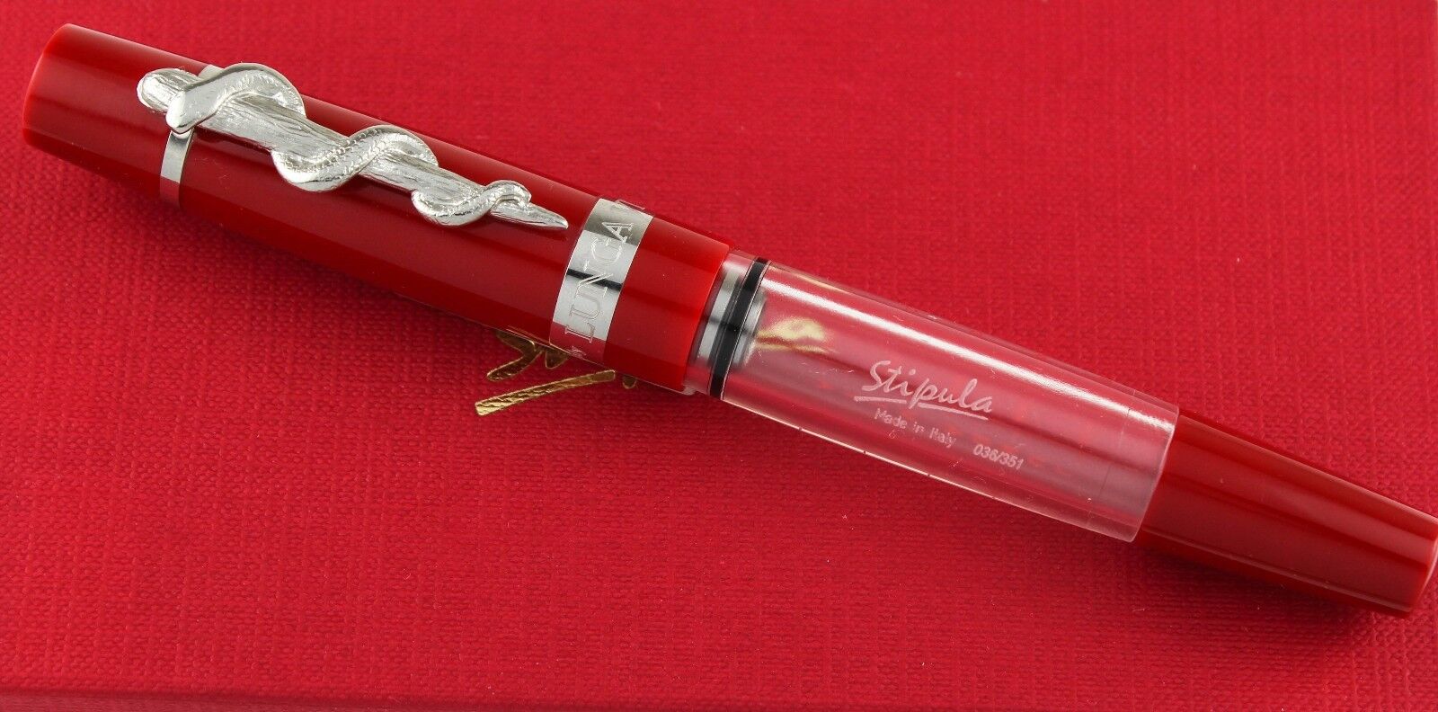 Stipula Lungavita Limited Edition of 351 Demonstrator Fountain Pen - M