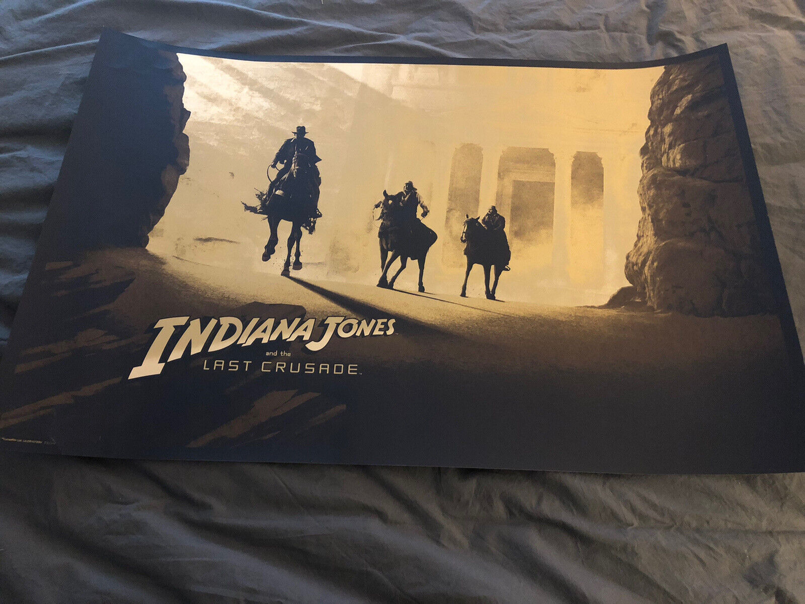 Indiana Jones And The Last Crusade Matt Ferguson Screenprint Variant