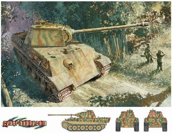 Dragon 6267 1/35 German Panther Ausf.G Early Production, Pz.Rgt.26 Italian Front