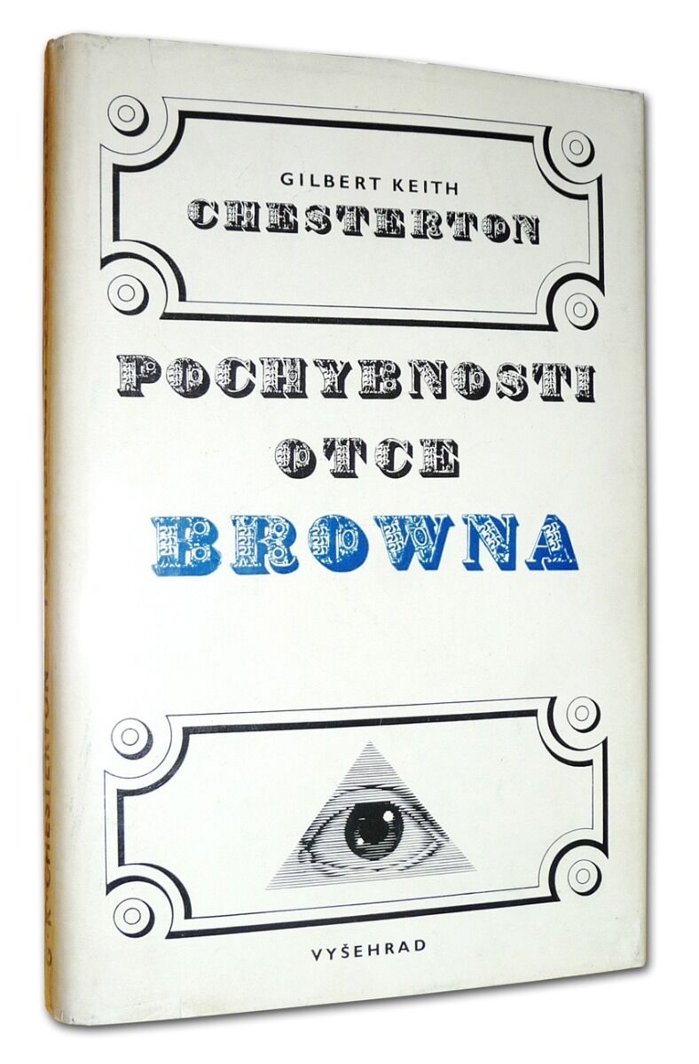 Pochybnosti Otce Browna 1974 G.K. Chesterton Czech Father Brown Stories HC DJ