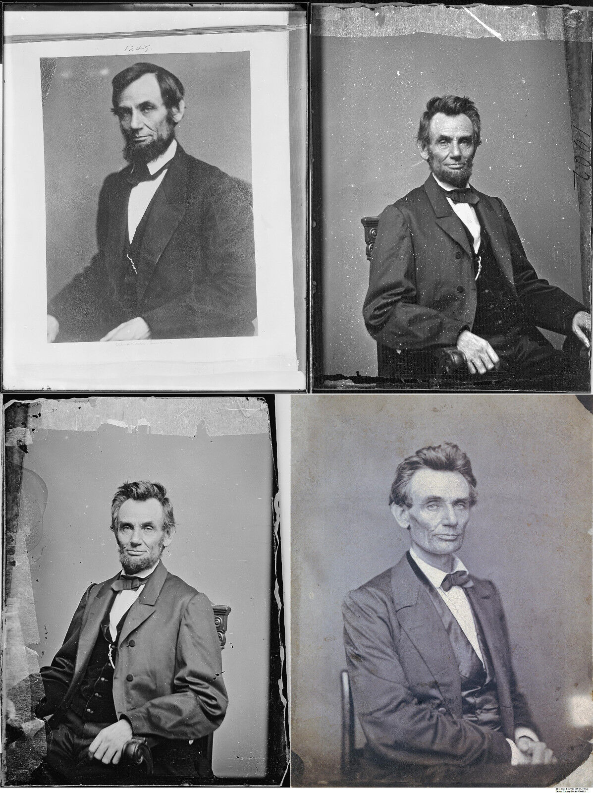 Abraham Lincoln Historical Photos (1859-1864) US President - 17\
