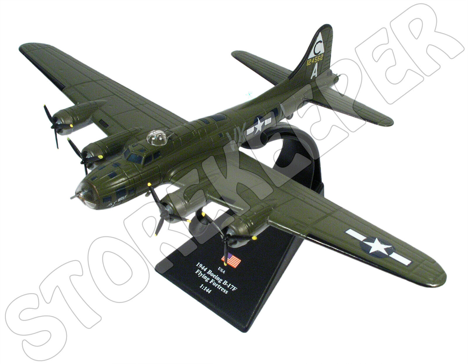 Boeing B-17F Flying Fortress - SKY WOLF - USA 1944 - 1/144 (No2)