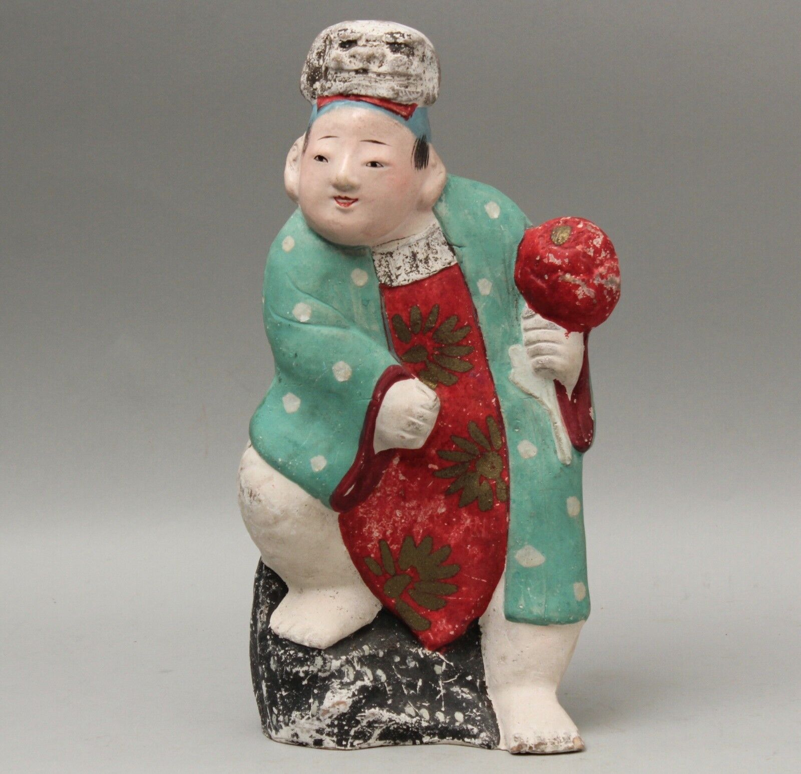  Rare Japanese Cray Miyoshi doll    Meiji Taisho era P47 