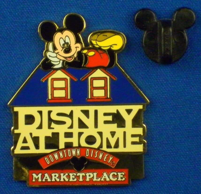Disney at Home Mickey Mouse on Roof Downtown Disney Marketplace Shop Pin # 4341