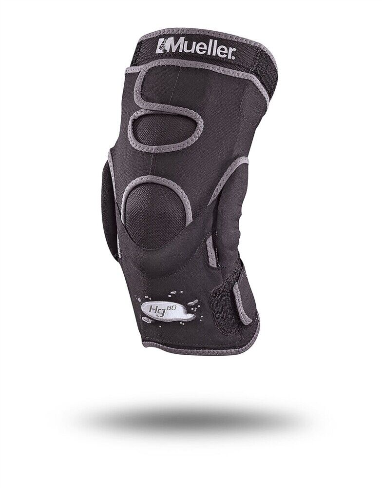 Mueller Sport Care HG80 Hinged Knee Brace Triaxial Hinge Maximum Support 54011