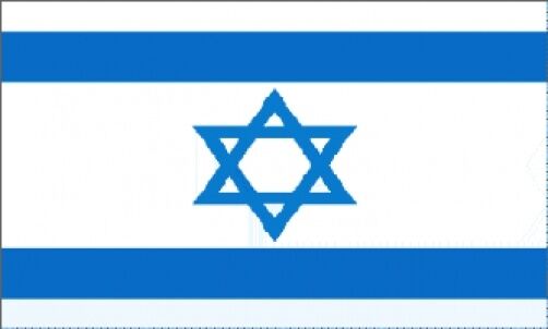 3\'x5\' Israel Nylon Flag Jewish Hebrew State Star of David Zionist Banner New 3X5