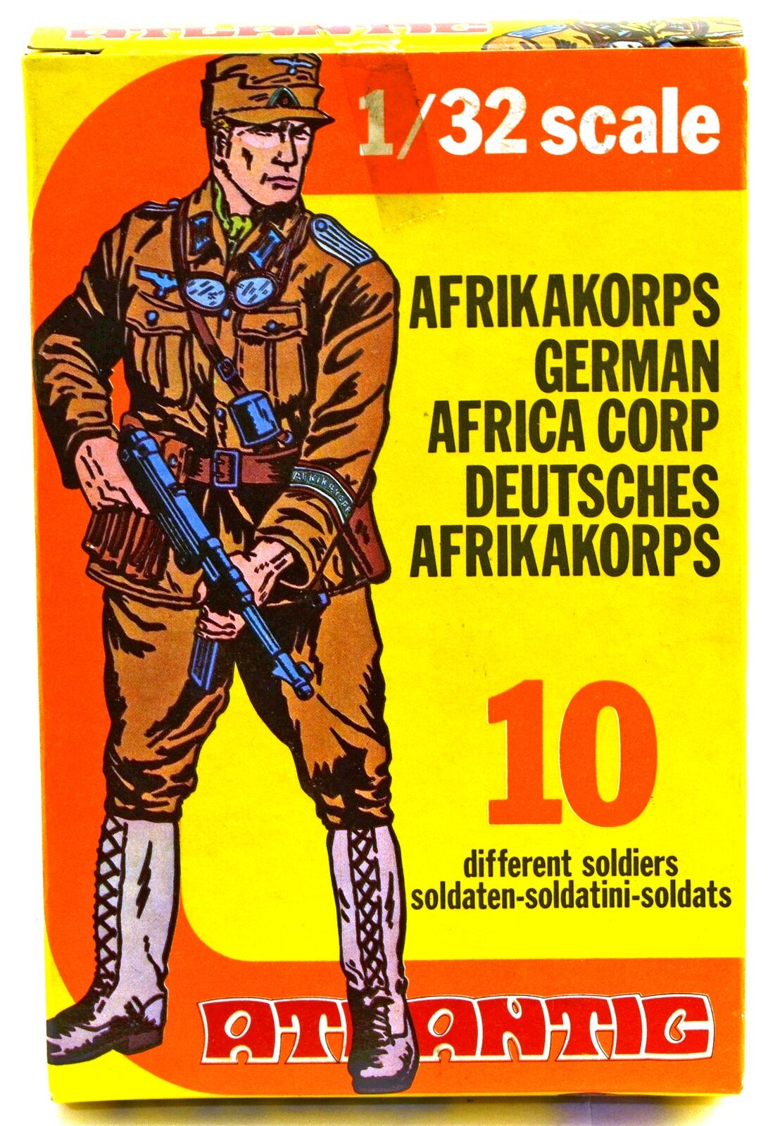 Atlantic World War II German Afrika Korps - set 2108 - mint-in-box - 60mm scale
