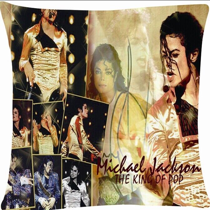 Michael Jackson History Would Tour Pillowcase Home Sofa Cushion Cover 14 *14Inch