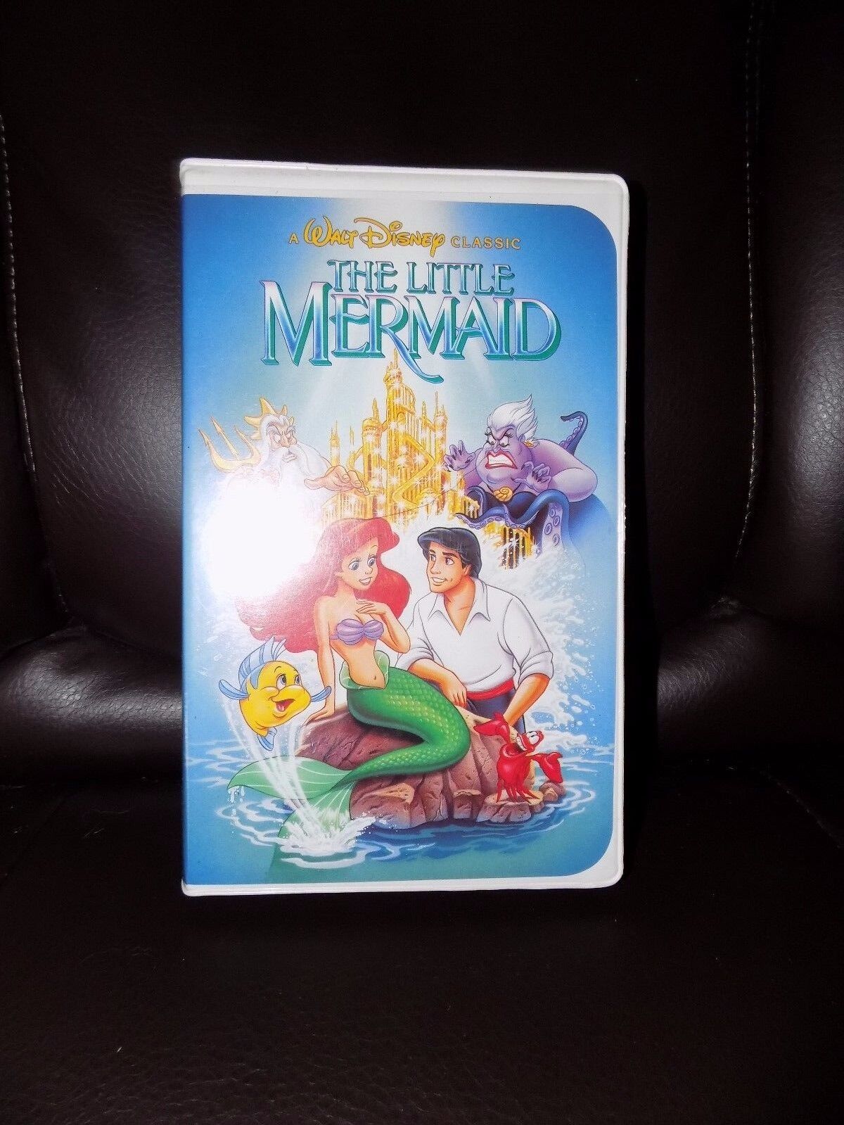 The Little Mermaid (VHS, 1990) THE CLASSICS BLACK DIAMOND EUC
