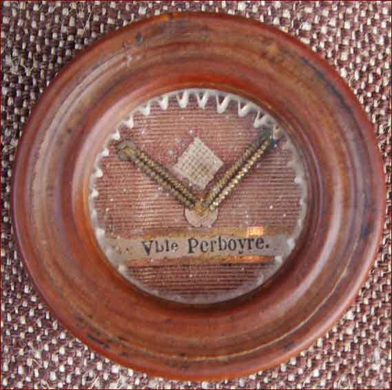 Authentic French Holy Relic of Perboye Venerable Martyr 1843