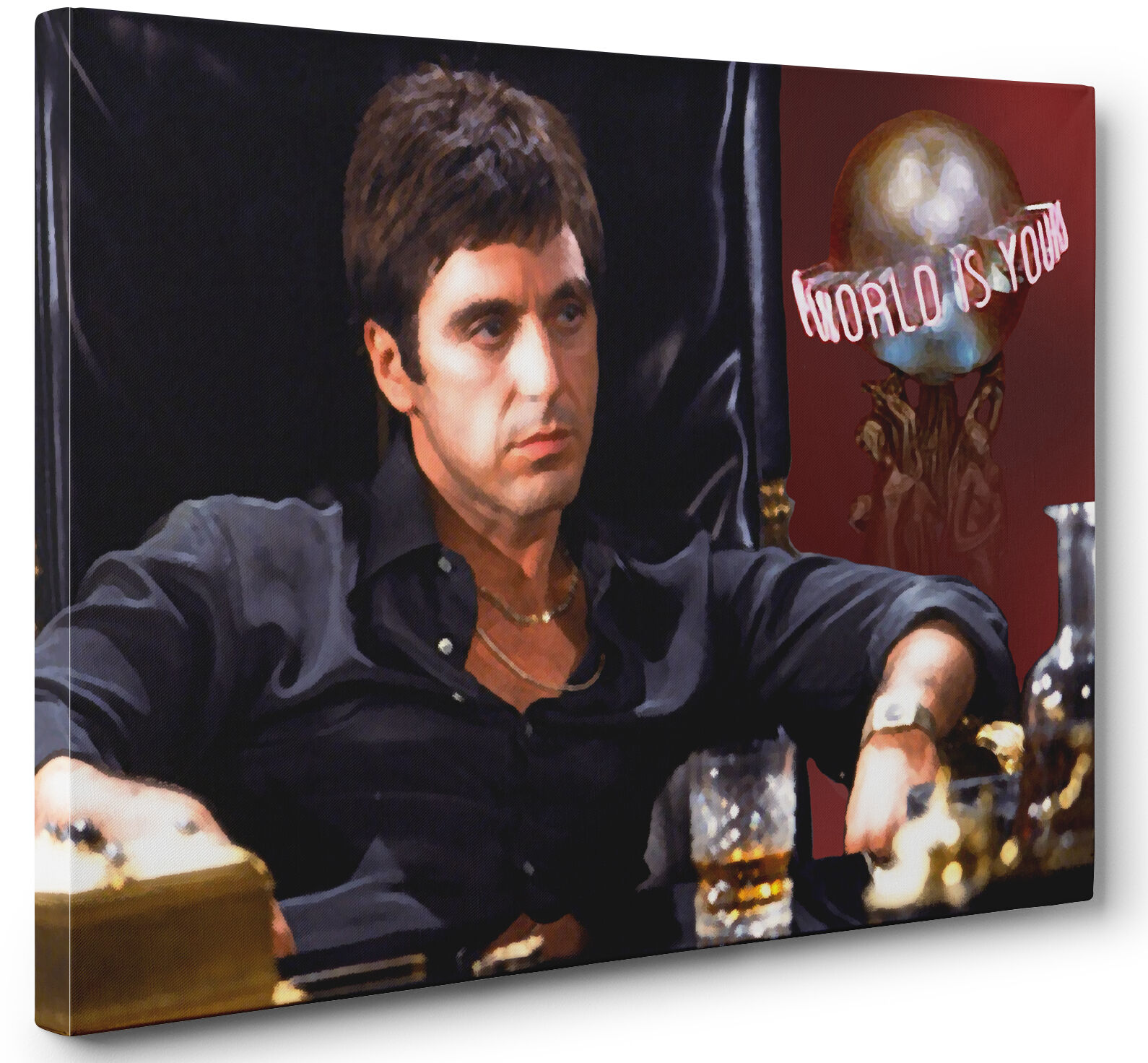 Al Pacino Scarface CANVAS PRINT POSTER PAINTING PHOTO WALL ART 