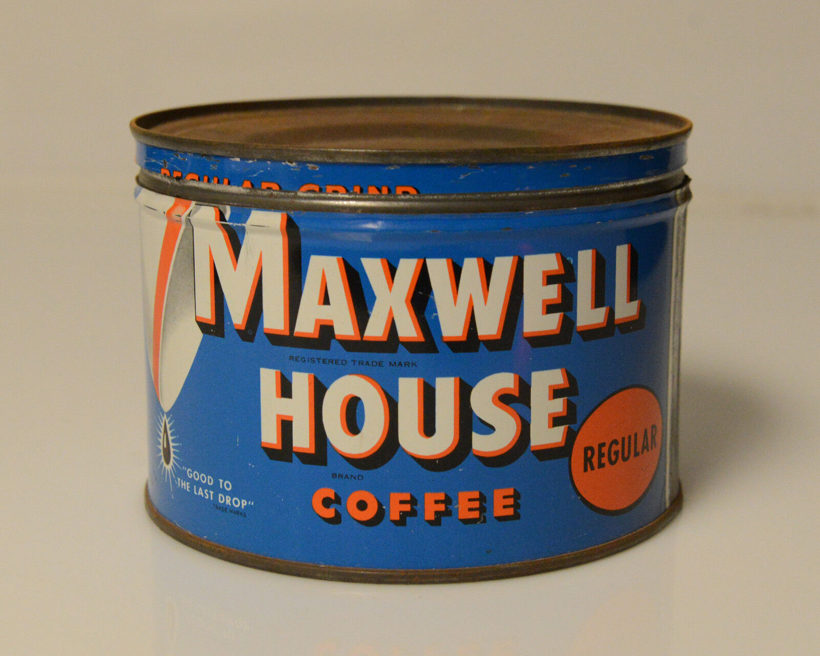 Maxwell House Coffee Tin Vintage 
