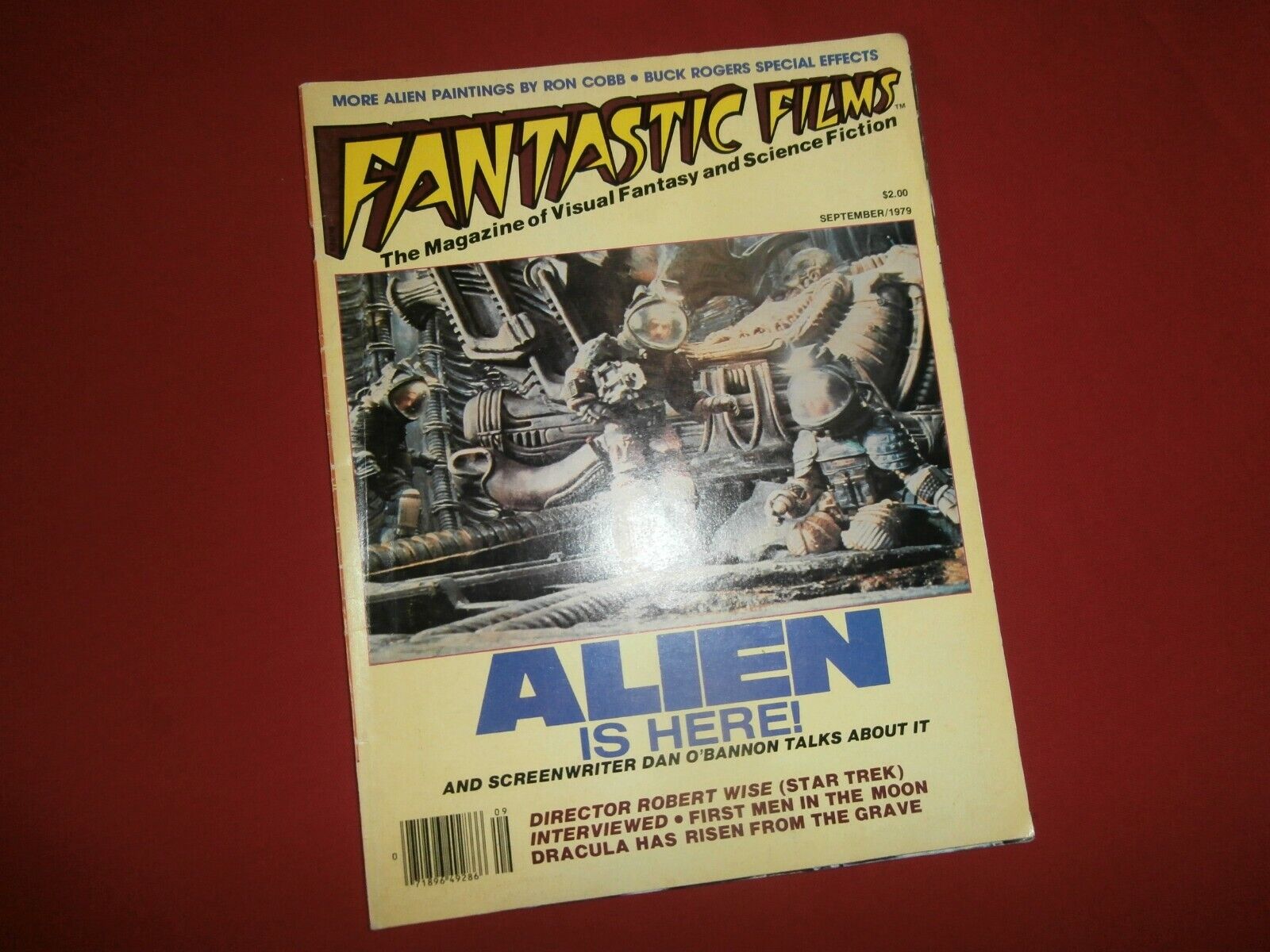 Vtg FANTASTIC FILMS Magazine #10 (Sept 1979) ALIEN, BUCK ROGERS, SCI-FI TV, etc