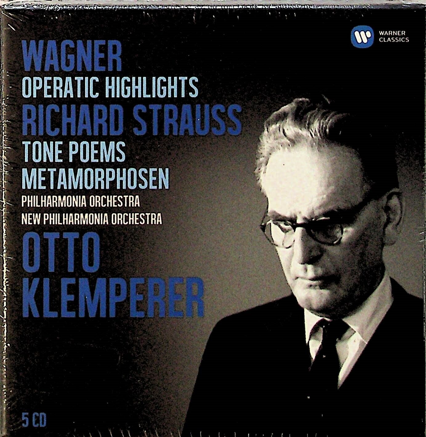 Wagner: Operatic Highlights; Philharmonia Orchestra 5-CD -NEW -Otto Klemperer 