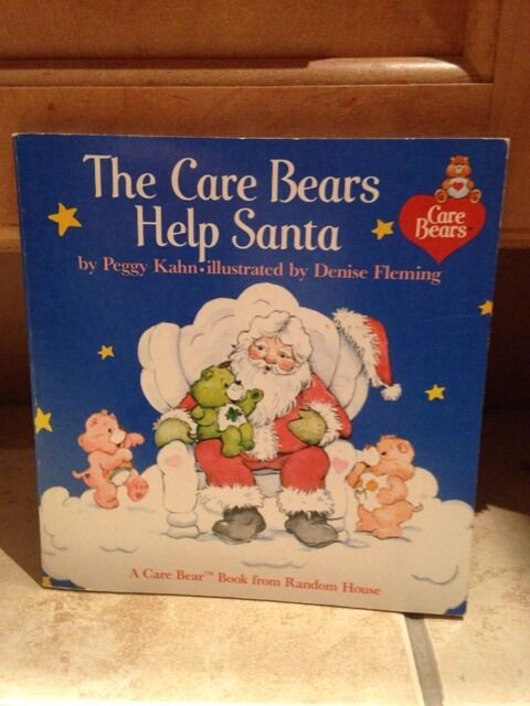 The Care Bears Help Santa by Peggy Kahn, Random House, 1984, PB