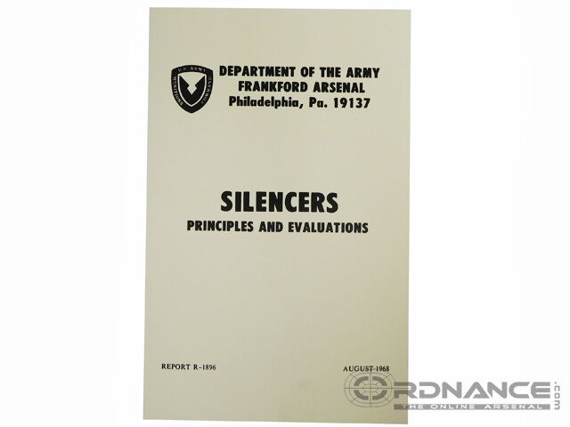 Silencers Principles and Evaluations Dated August 1968 (Reprint)