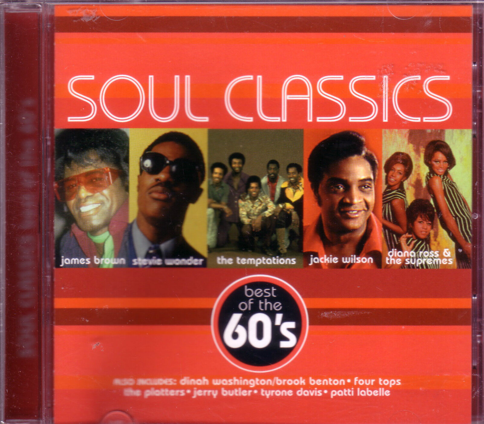 Soul Classics of 60s CD Best JAMES BROWN STEVIE WONDER JACKIS WILSON Rare