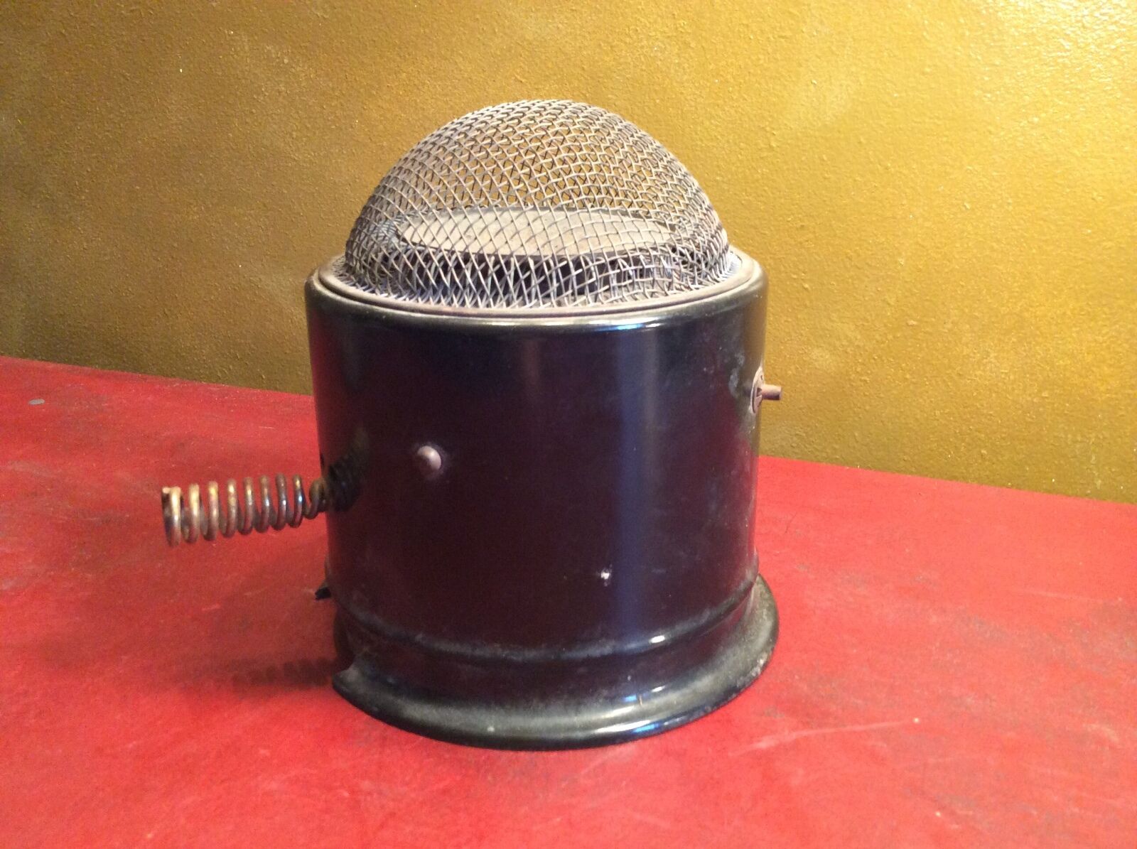 Vintage Primitive Japanese kerosene Heater top..great for decor
