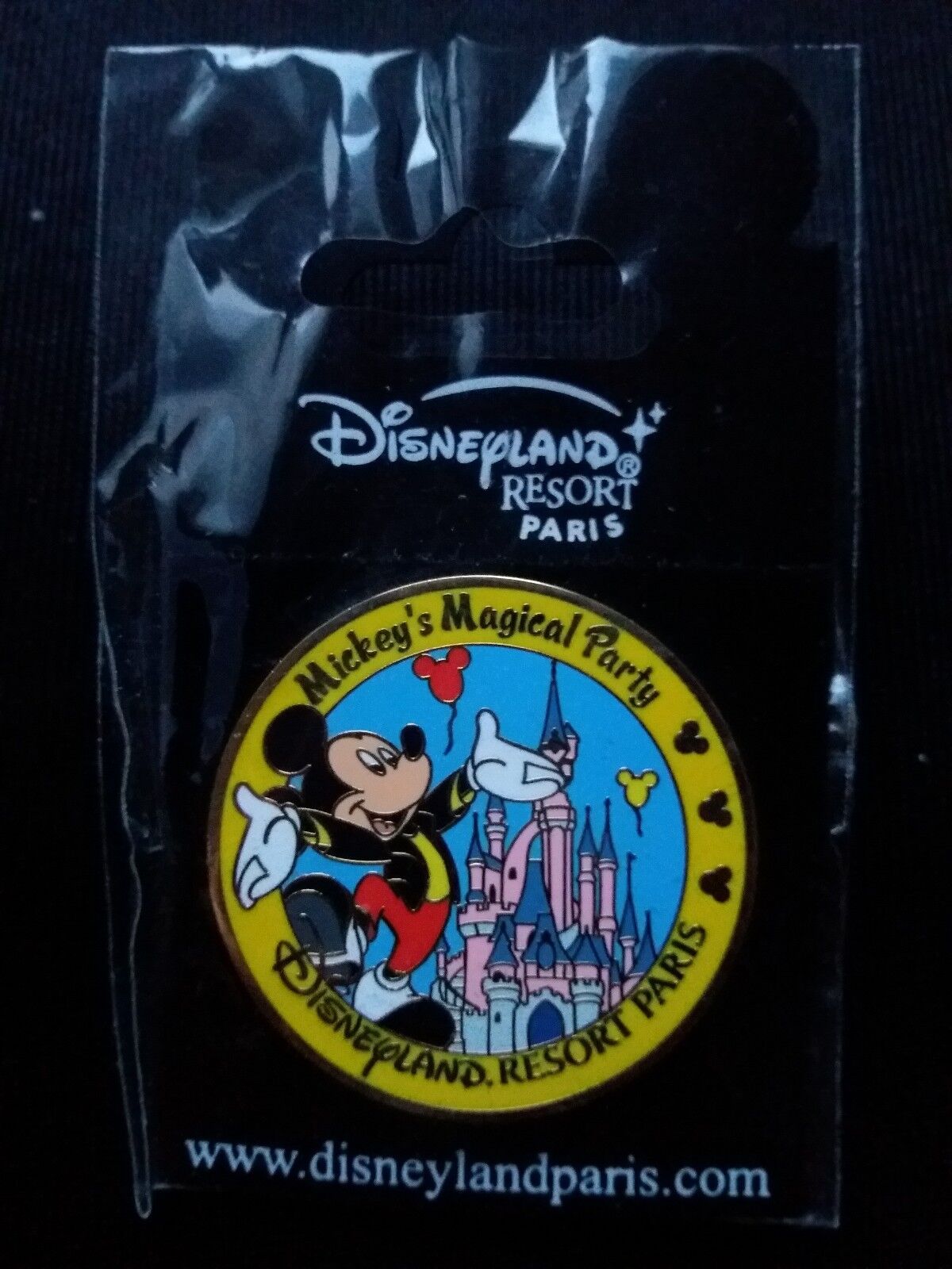 PINS DISNEY DLP PARIS PIN MICKEY\'S MAGICAL PARTY CASTLE ROUND OLD 
