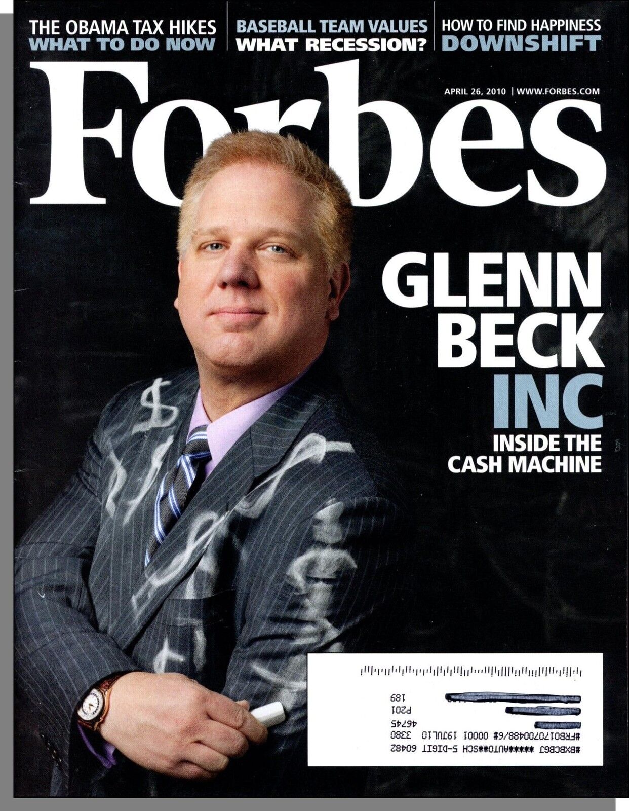 Forbes - 2010, April 26 - Glenn Beck Inc: Inside The Cash Machine, Obama Taxes