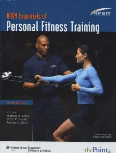 NASM Essentials of Personal Fitness Training by Scott Lucett hardcover book mint