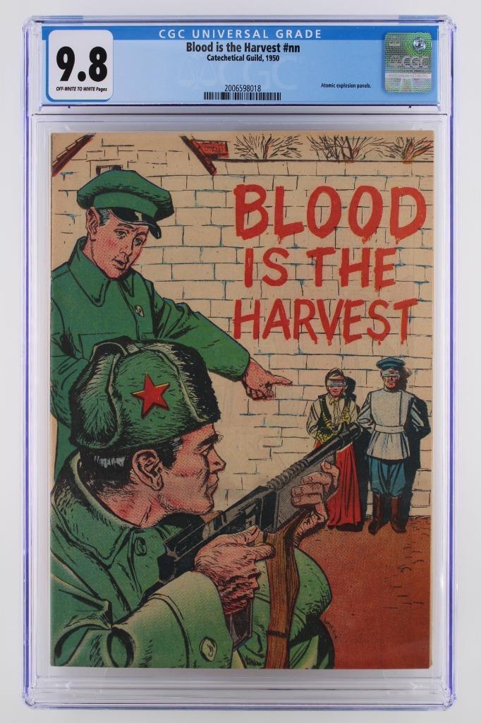 Blood Is The Harvest #nn -MINT- CGC 9.8 -1950- Atomic explosion- Single HIGHEST