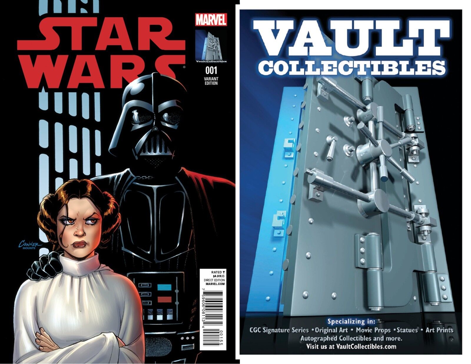 LOT OF 25 Star Wars #1 Return to Marvel Amanda Conner Cover Art Variant Exc