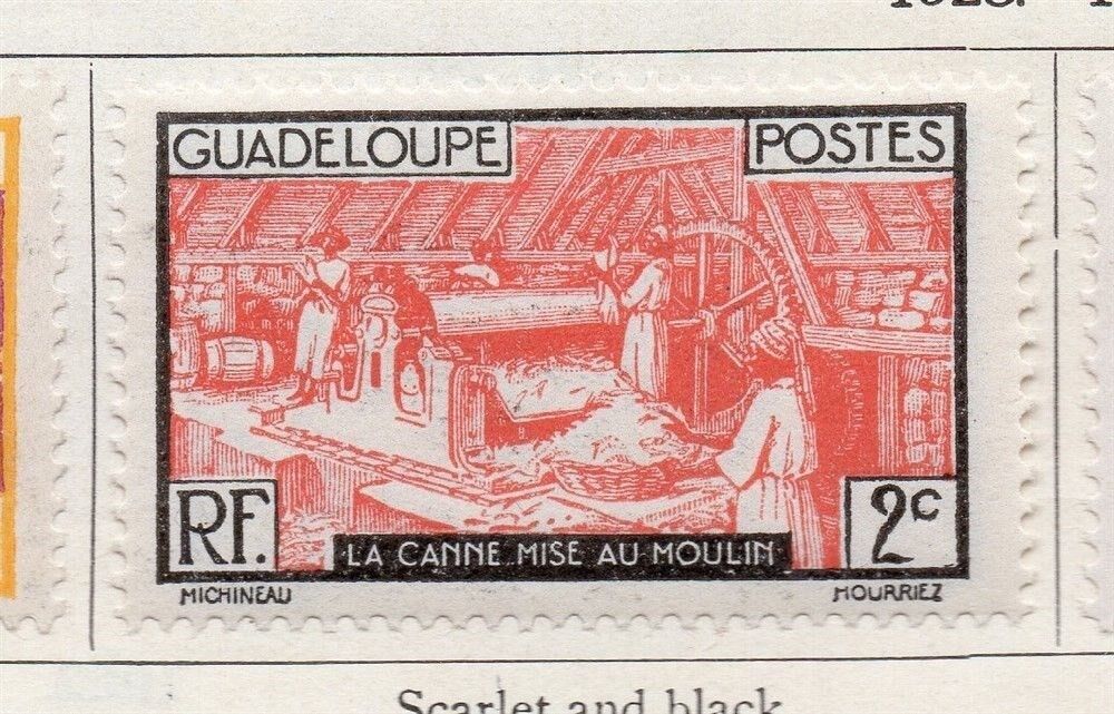 Guadeloupe 1928 Early Issue Fine Mint Hinged 2c. 114063
