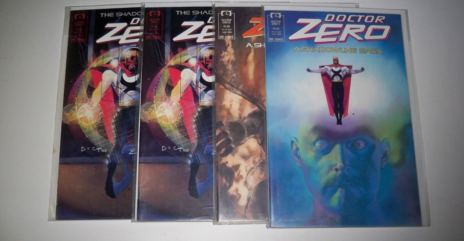 Doc Zero 1 to 3, Powerline 1-2, St George #1 (shadow-line Saga)