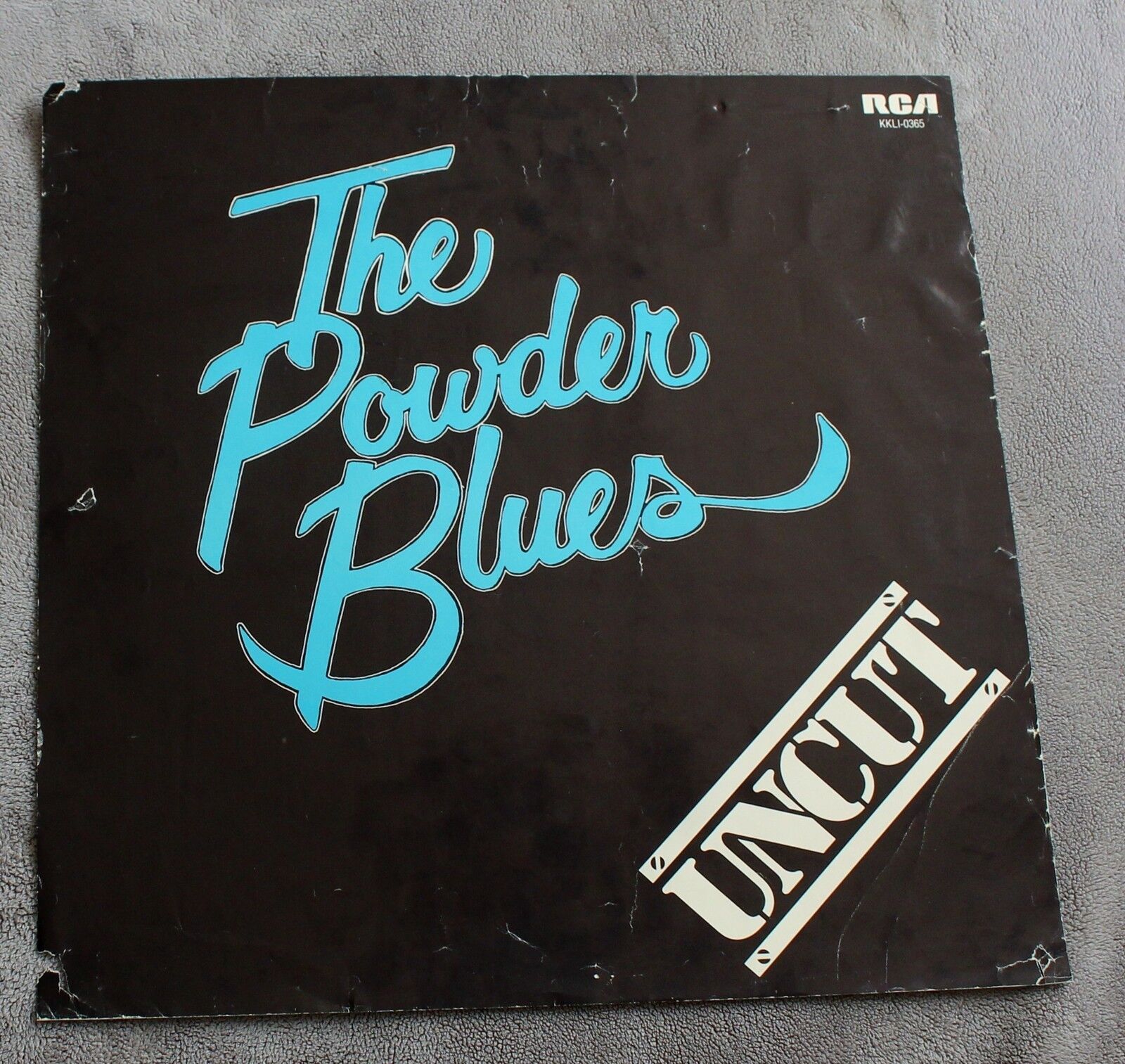 Powder Blues Uncut 1979 RCA Records Blues Vancouver PROMO Poster #KKLI-0365 GVG