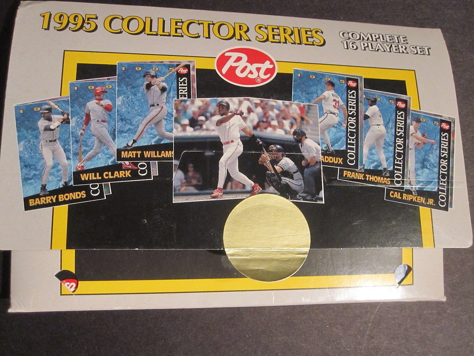 1995 Post Baseball Collector Series 16 player set Limited Edition Cal Ripken