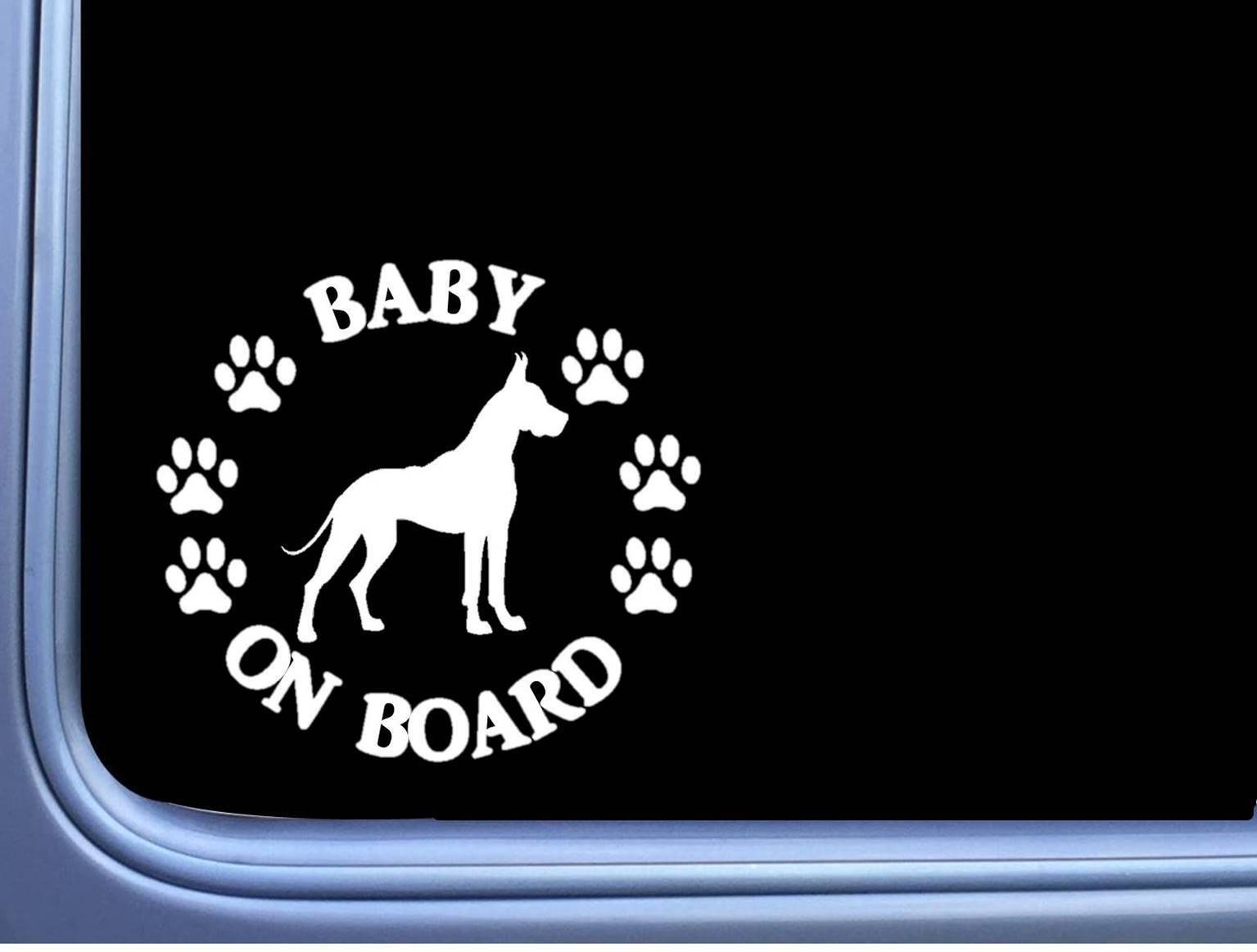 Baby on Board Great Dane Cropped L525 6\