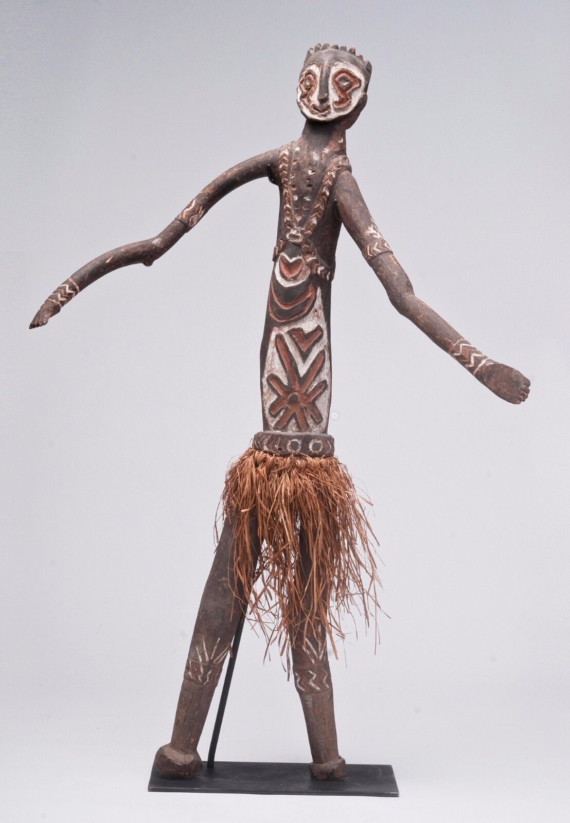 Papua New Guinea rare Kakame Imunu wooden antique statue figure Oceanic art 43\