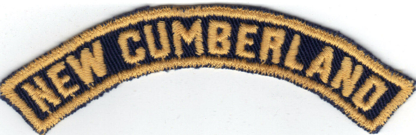 CUB SCOUT NEW CUMBERLAND BGS BLUE AND GOLD COMMUNITY STRIP 