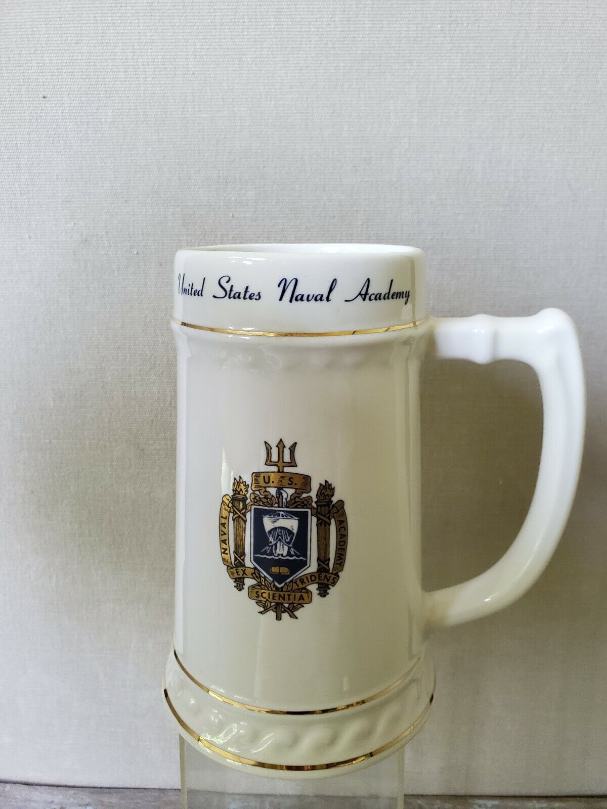 Gold Crest UNITED STATES NAVAL ACCADEMY - MUG Tall 8\