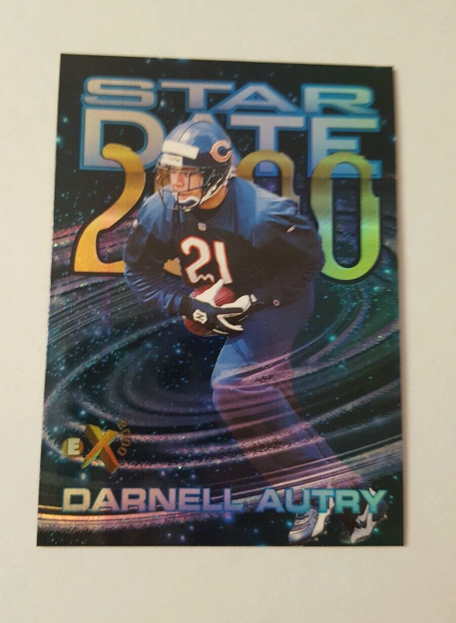 1997 E-X2000 Star Date 2000 #2 Darnell Autry Chicago Bears NR.MT +++