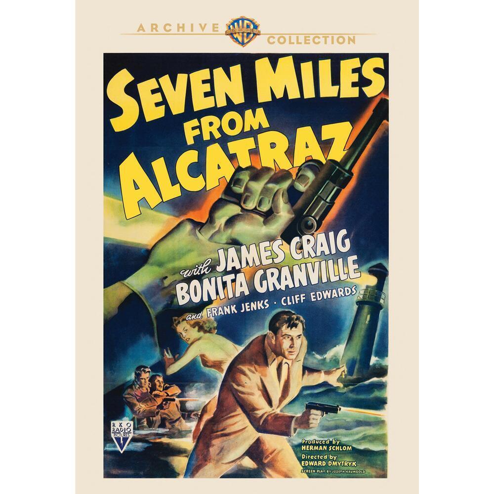 Seven Miles from Alcatraz  DVD Bonita Granville, James Craig, Frank Jenks 
