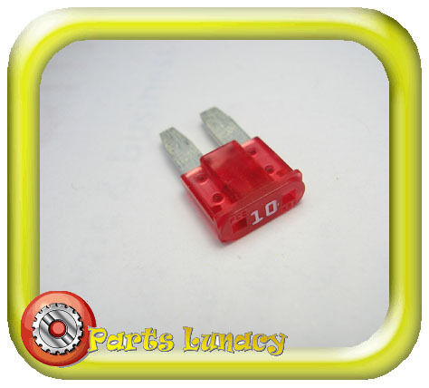 FUSE Mirco2 Style 9mm 10 Amp Red FOR Late Model FORD