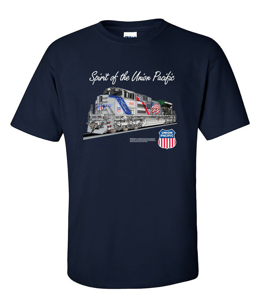 The Spirit of the Union Pacific Railroad T-Shir Authentic Railroad T-Shirt [137]