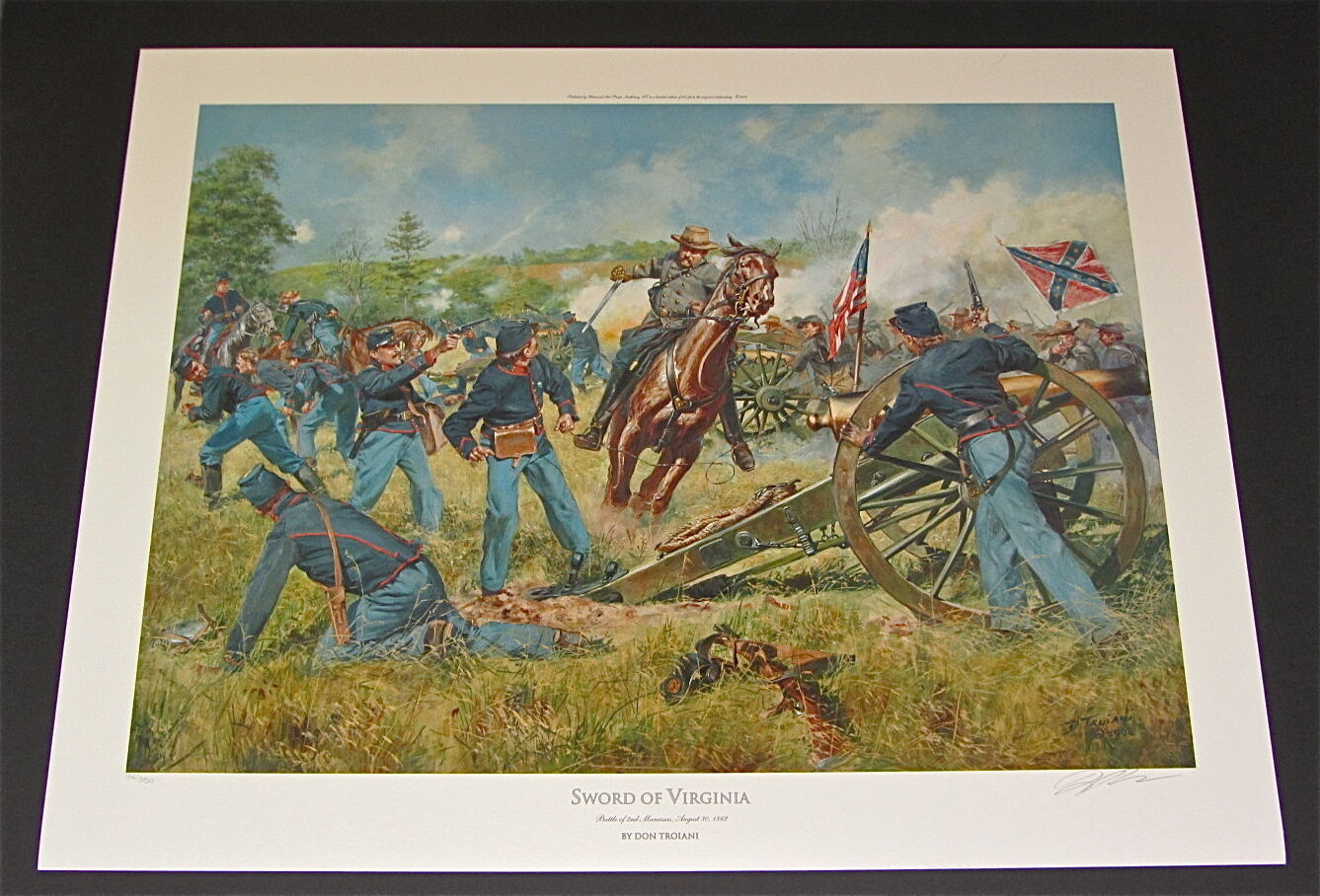 Don Troiani -  Sword Of Virginia - A/P - Collectible Civil War Print