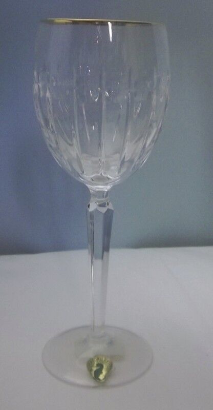 Waterford Grenville Gold Water Goblet NEW